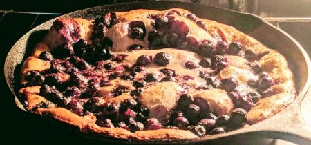 A sweet Valthungian Patnabran with Blueberries
